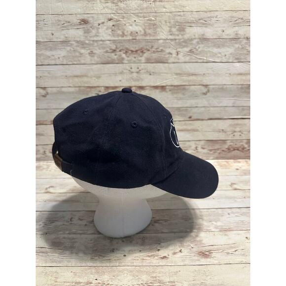 Nissin "New Dad" Baseball Cap Hat One-Size Adjustable Navy Blue Daddy Papa - Picture 4 of 6